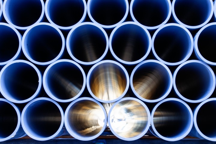 PVC pipes